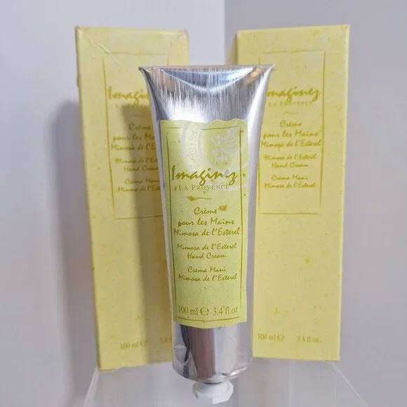 Imaginez La Provence Mimosa Hand Cream 3.4 oz 100 ml Eau De 2 Lot - Picture 13 of 14